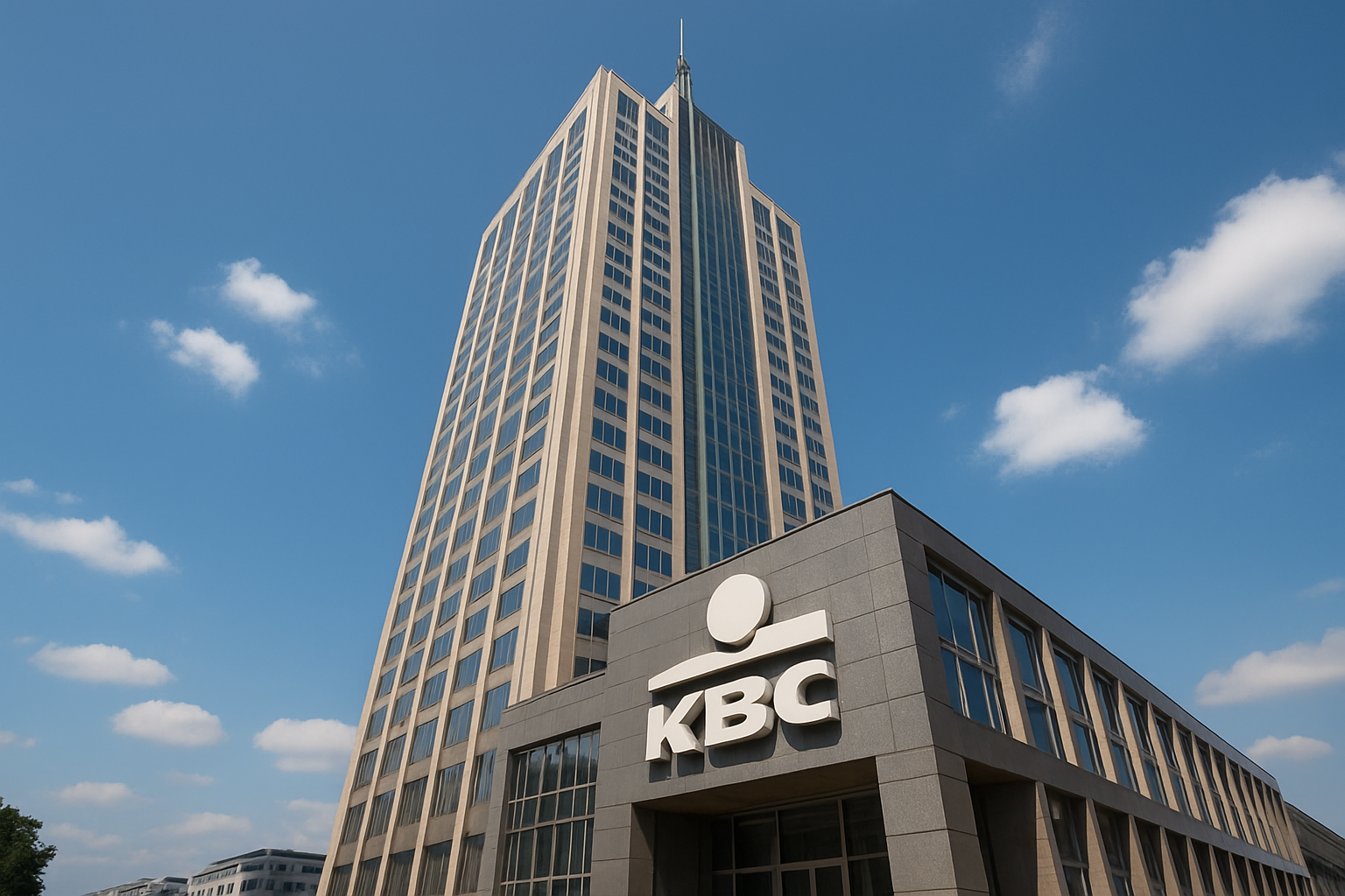 KBC bank Brussels headquarters