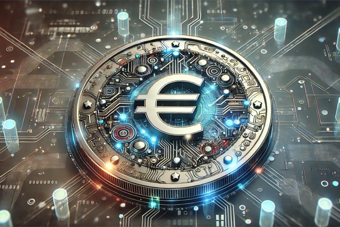 EURC Euro Coin Circle logo official